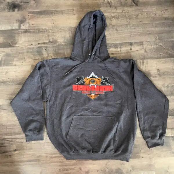 Beartooth Rides and Guides Sweatshirt - Heather Gray - Front